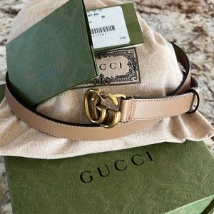 Women’s small Double G GUCCI Belt Size 80